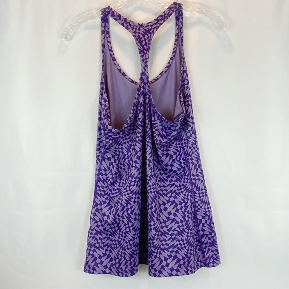 🌺3 FOR $20🌺 - Nike Dri Fit purple racerback swing tank top S - Picture 3 of 3